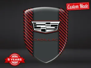 Cadillac Adesivi Silicone Logo Limitato Stile Cupola Racing